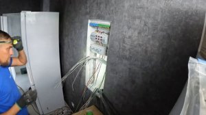 Щит три фазы для частного дома. Сборка щита 380 вольт на автоматике hager.