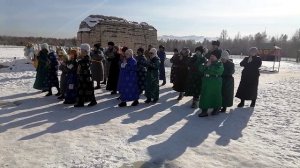 Национальный праздник "Шагаа-2025" на территории сумона Бажын-Алаак Дзун-Хемчикского района РТ