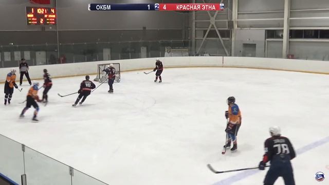 15.01.2023, ХК "ОКБМ" - ХК "КРАСНАЯ ЭТНА" (2 ЛИГА) смотреть онлайн