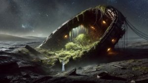 Edenfall  Beautiful Ambient Space Music For Relaxation [Deep Immersive Sci Fi Ambience]