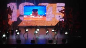 Световое барабанное шоу от барабанщиц Феерия