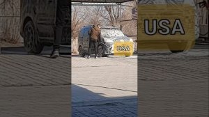 Как моют автомобили американцы на авто мойка самообслуживания в Америке_! (720p)