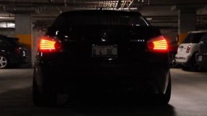 2008 BMW 550i Custom quad exhaust