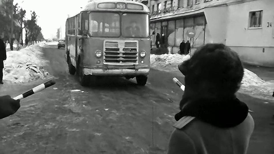 1968 год. Тюмень. Уличный урок по ПДД