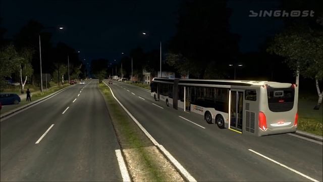 Mega Long Bus ETS2 (Euro Truck Simulator 2) смотреть онлайн
