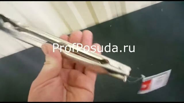 Щипцы для гриля стальные 30см Paderno арт 3580 смотреть онлайн