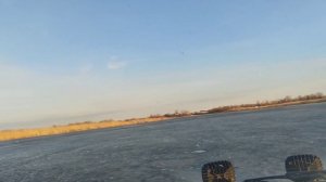 Аэролодка "Патруль" Ход по смешанному покрытию. Страшно очень😁