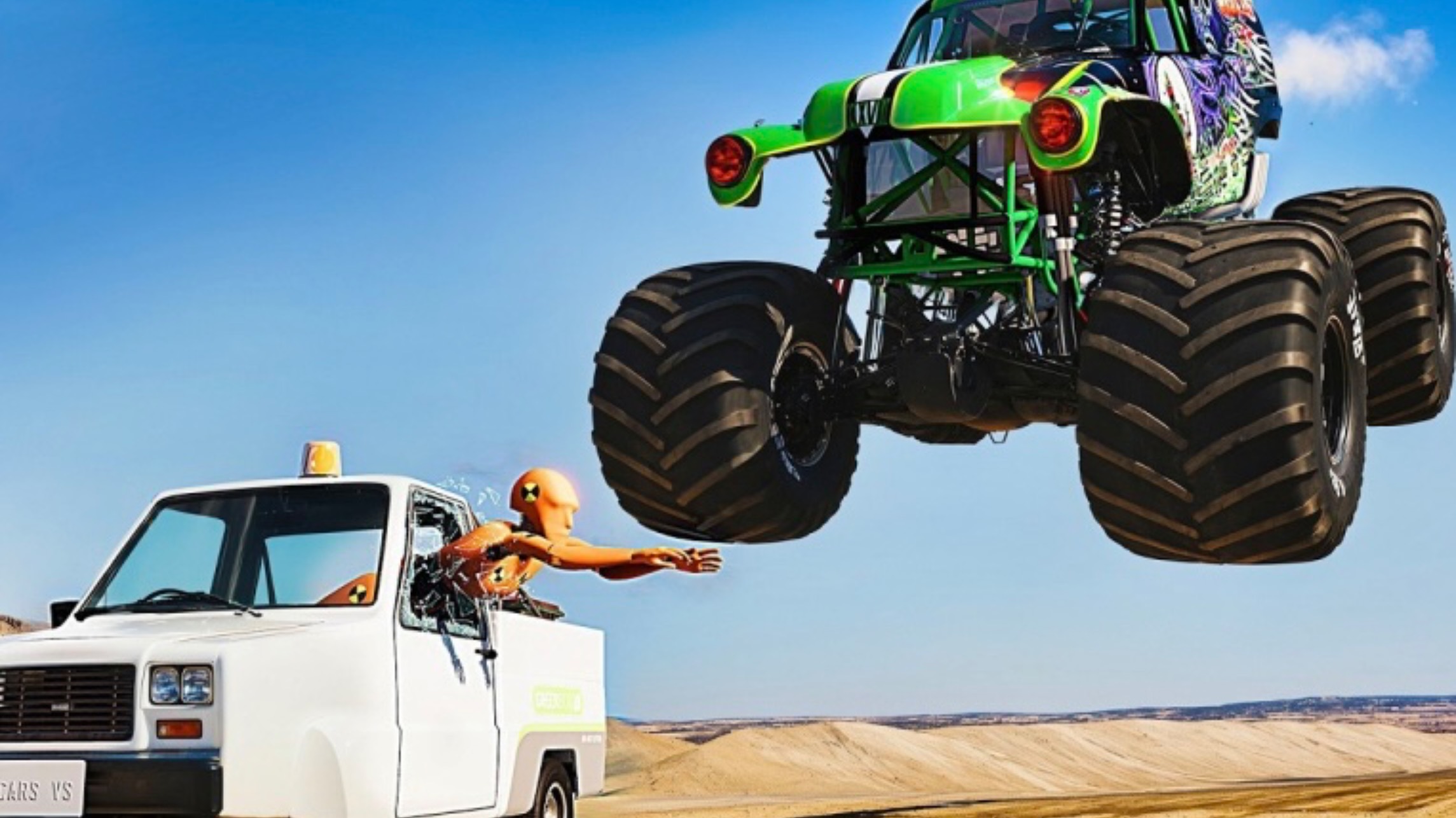 Монстры 👹на дорогах BeamNG Drive смотреть онлайн