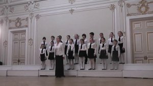 младший хор ДМШ им. А.Петрова, авторский концерт И.В.Цеслюкевич