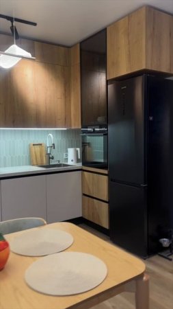 Современная трендовая кухня из недорогих материалов
