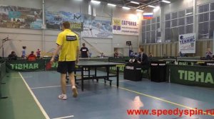 Russian table tennis youth championship TOP-12, 2016, Nikulin-Kotov FHD