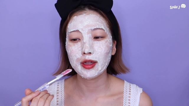 SUB) [천연팩] 집에서 하는 피부관리?! 양배추 마스크팩 🥬(여드름 진정, 피부재생, 노화방지, 각질관리)⎮ 미소정 SmileJ