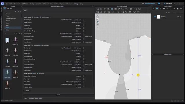 Параметрика в Clo3D смотреть онлайн