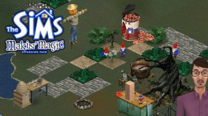 The Sims 1 | Симс 1 | Расслабляющий геймплей, семья Гот #8