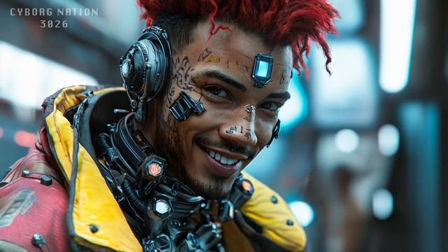 Citizens of Cyborg Nation – SCIENCE FICTION ART   #HailuoAI