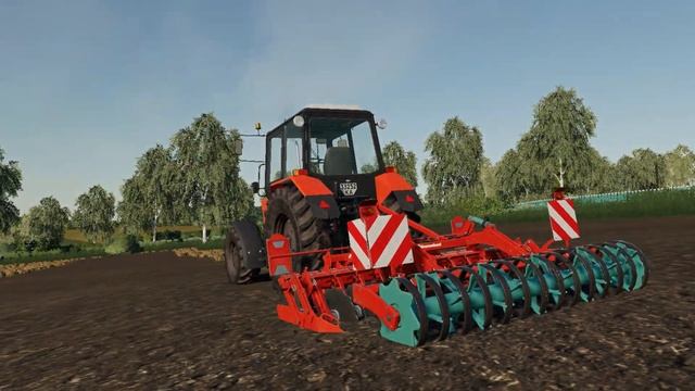 [РП] ЗАДИСКОВАЛ ПОЛЕ ПОСЛЕ УБОРОЧНОЙ ЯЧМЕНЯ!! смотреть онлайн