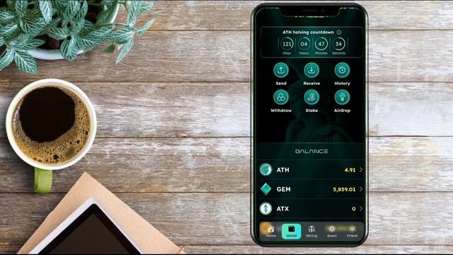 Athene Network • bot new update [ easily withdraw 1 dollar • don't miss !!!