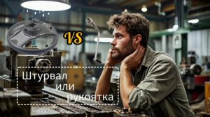 Замена Г-образных рукояток фрезерного станка на штурвалы. Продолжение истории про "замену осей".