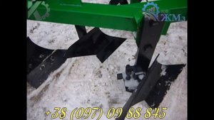 Плуг для минитрактора ПЛН-2-25 с предплужником