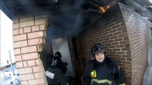 ПОЖАР В БЕЗВОДНОМ РАЙОНЕ. ДОМ НА РЕКОНСТРУКЦИИ.