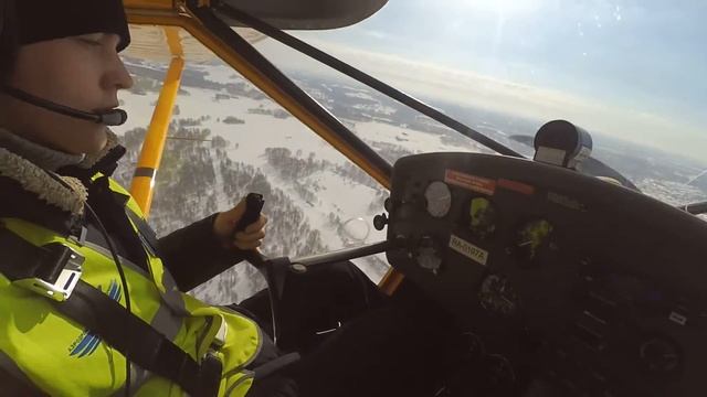 Аэропракт А-22 полет с инструктором