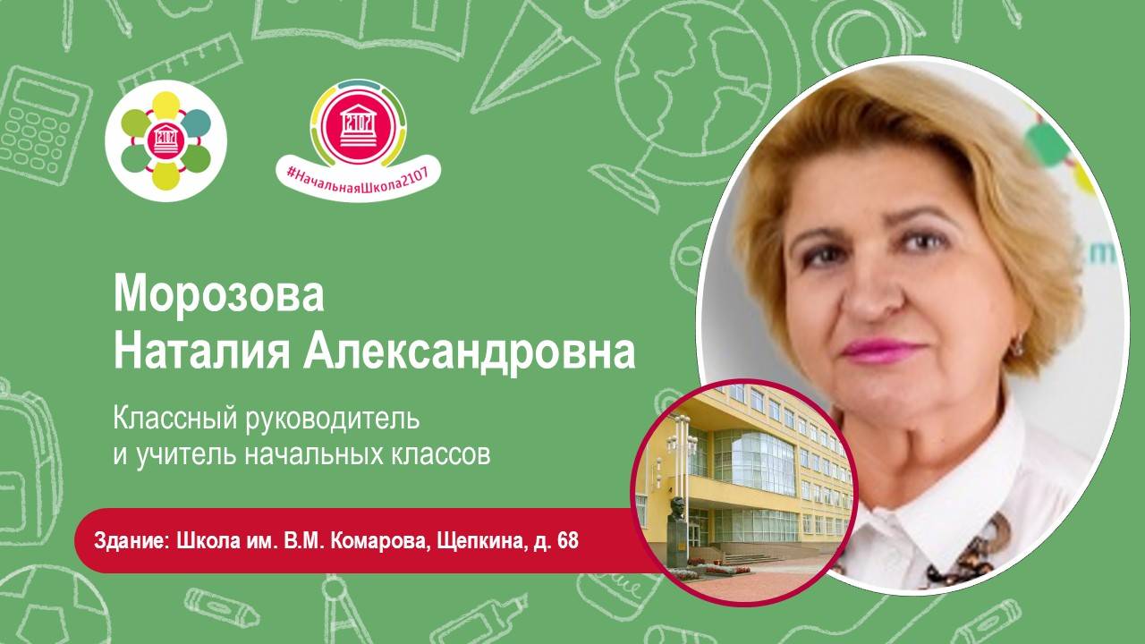Морозова Наталия Александровна. Учителя будущих первоклассников - 2025