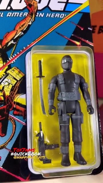 Super 7 ReAction GIJoe SNAKE EYES Target Exclusive QUICK LOOK Action Figure Review смотреть онлайн