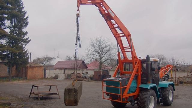 Оновлена Бурильно-кранова машина ХТЗ (БКМ)