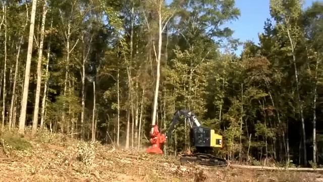 Cat 522 Валочно-пакетирующая машина смотреть онлайн