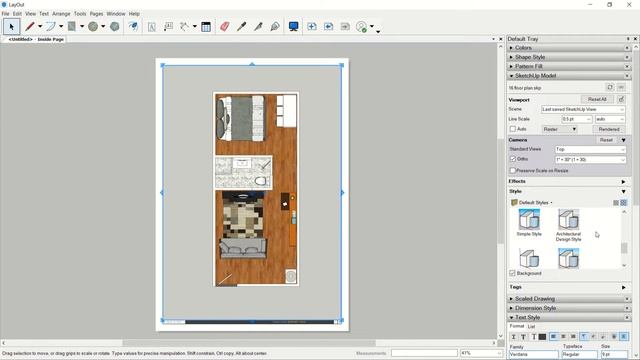 [PART 17] Sketchup 2021 Basic Layout Essential Training For Beginner