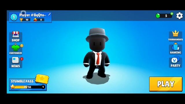 Stumble Guys Gameplay (Android/IOS) Battle Royale