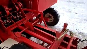 работа пресс подборщика СТАР 2000