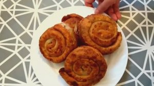 Очень вкусный рецепт мясные улитки! Разлетаются просто на Ура! Шанежки с мясом!