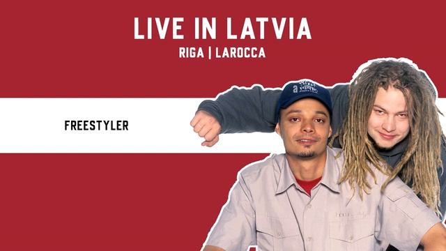 Bomfunk MC's - Freestyler (Live @ La Rocca, Riga, Latvia)