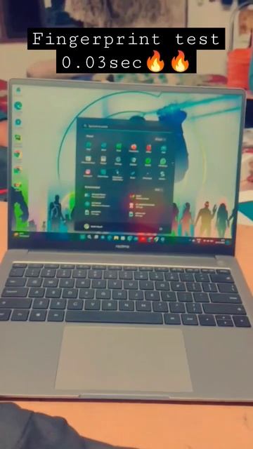 realme book slim i3 fingerprint test realmebook