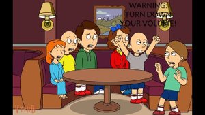 Classic Caillou Misbehaves at Breakfast/Grounded