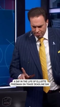 A Day In The Life Of Elliotte Friedman On Trade Deadline Day