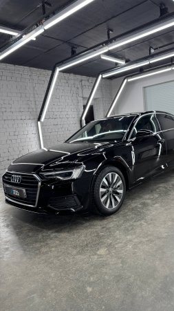 Восстановили яркость и блеск кузова Audi A6 - полировка кузова и нанесение керамики