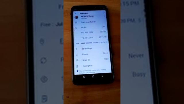 Smart Phone !How to prepare (schedule) new meeting in Microsoft Team using a smartphone&Share link. смотреть онлайн