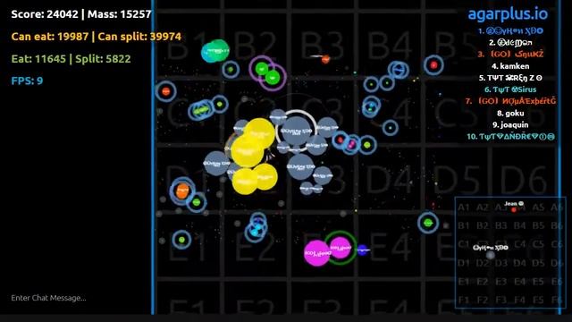 #1 clan ¡IE! AGAR.IO 34.275 DE SCORE смотреть онлайн