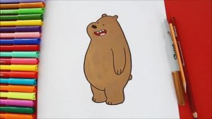 Как нарисовать Гризли