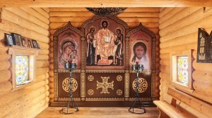 Воскресная служба в музее “Илимский Острог” на курорте “Русь”