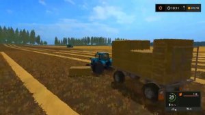 Farming Simulator 2017. мод трактор Беларус МТЗ 82. турбо. и прицеп HW80.
