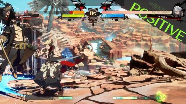 GGST | Uwabami (Johnny) VS Redtro (Chipp) | Guilty Gear Strive High level gameplay