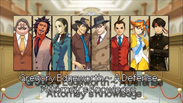 Old Ace Attorney: All Defense Attorney Themes 2015