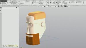 Создание сборки лица человека в Компас 3D