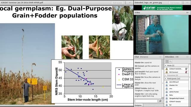Sorghum Improvement in West and Central Africa: Joint learning in... смотреть онлайн