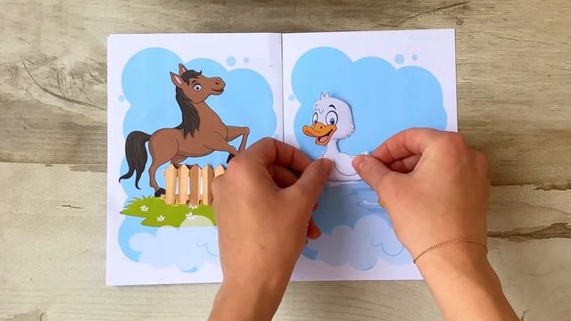 Книжка малышка своими руками в сад из бумаги, домашние животные, делаем сами, книжка малютка смотреть онлайн