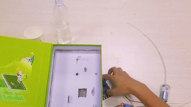 DIY an automatic water dispenser at home in few steps