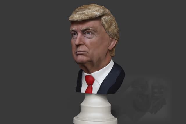 Бюст Трамп
